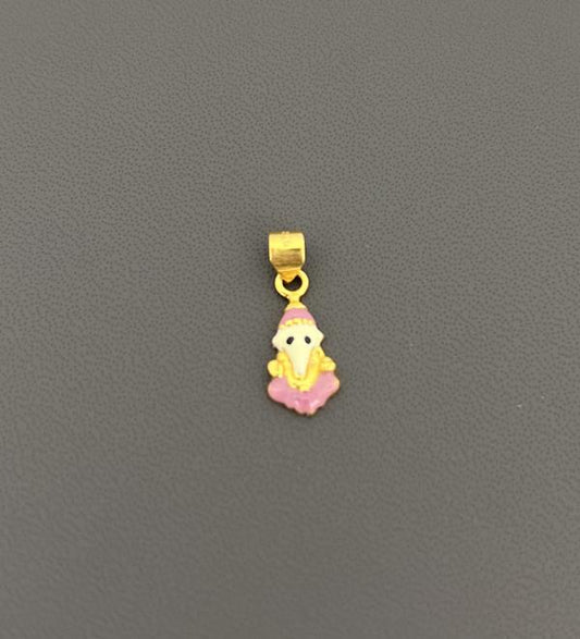 22KT Gold Ganesh Charm 1.6GM