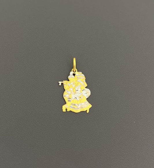 22KT Gold Radha Krishna Charm  2.9GM