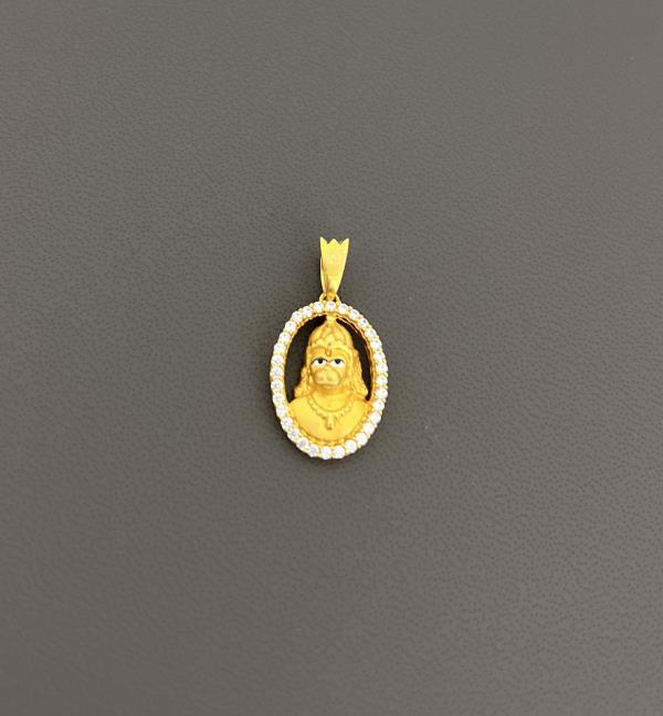 22KT GOLD HANUMAN CHARM 3.2GM