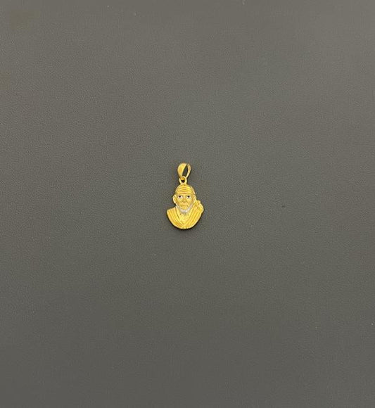 22KT GOLD SAI BABA CHARM 4.2GM