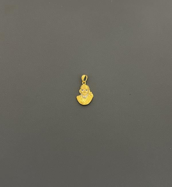 22KT GOLD SAI BABA CHARM 4.2GM