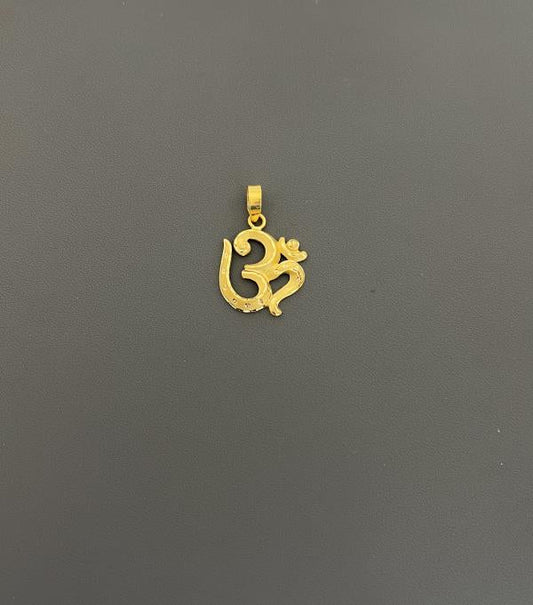 22KT GOLD OM CHARM 5.5GM