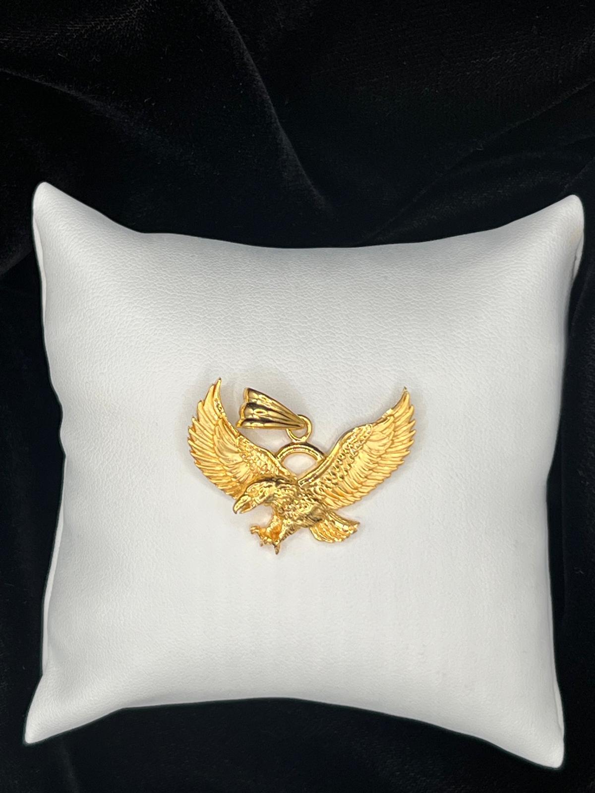 22K Gold Majestic Soaring Eagle Charm 7.9GM