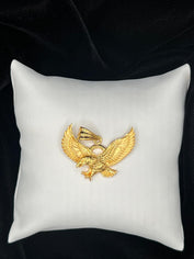 22K Gold Majestic Soaring Eagle Charm 7.9GM