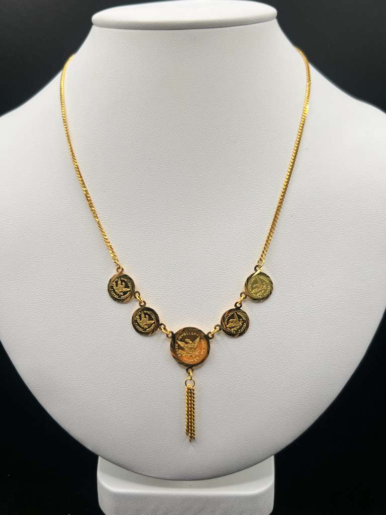 22KT GOLD NECKLACE 9.9 GM