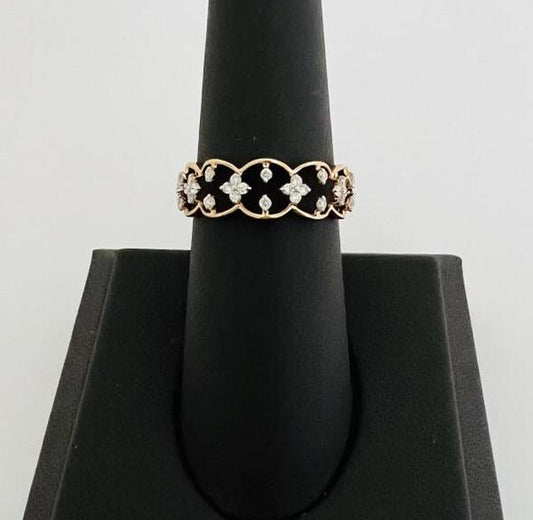 18 KY DIAMOND RING 0.25 CT