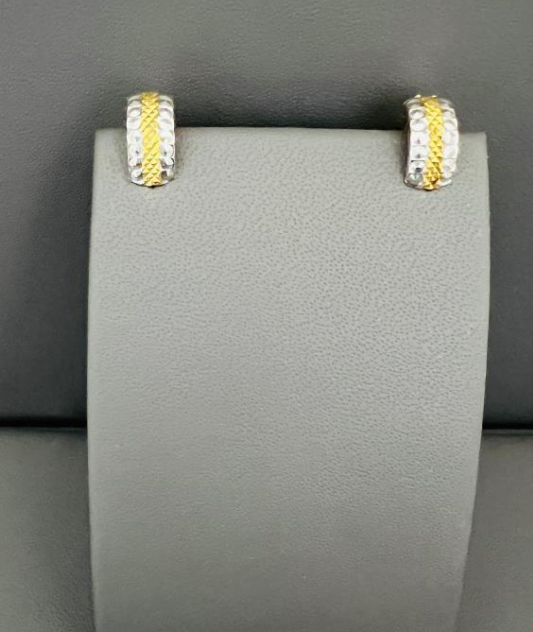 22KT GOLD HUGGIES EARRINGS 3.2 GM