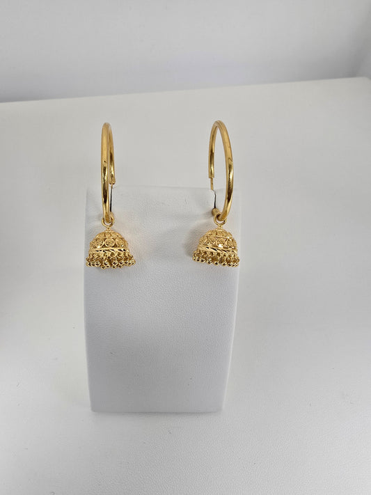 22KT GOLD EARRINGS 10.1GM