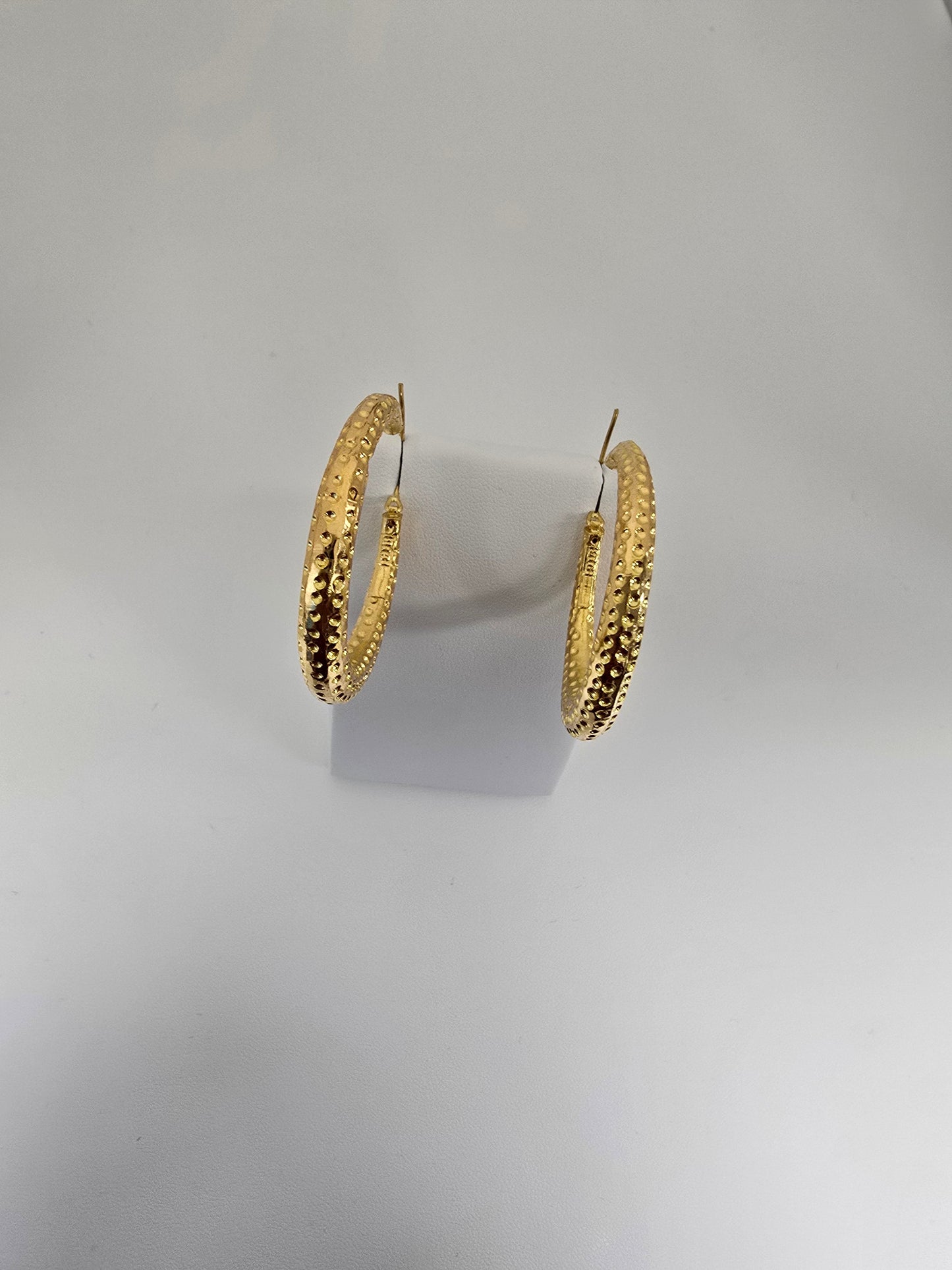 22KT GOLD  EARRINGS  6.8GM