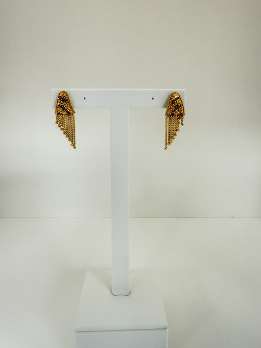 22KT GOLD  EARRINGS  6.3 GM