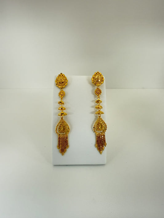 22KT GOLD  EARRINGS  13 GM