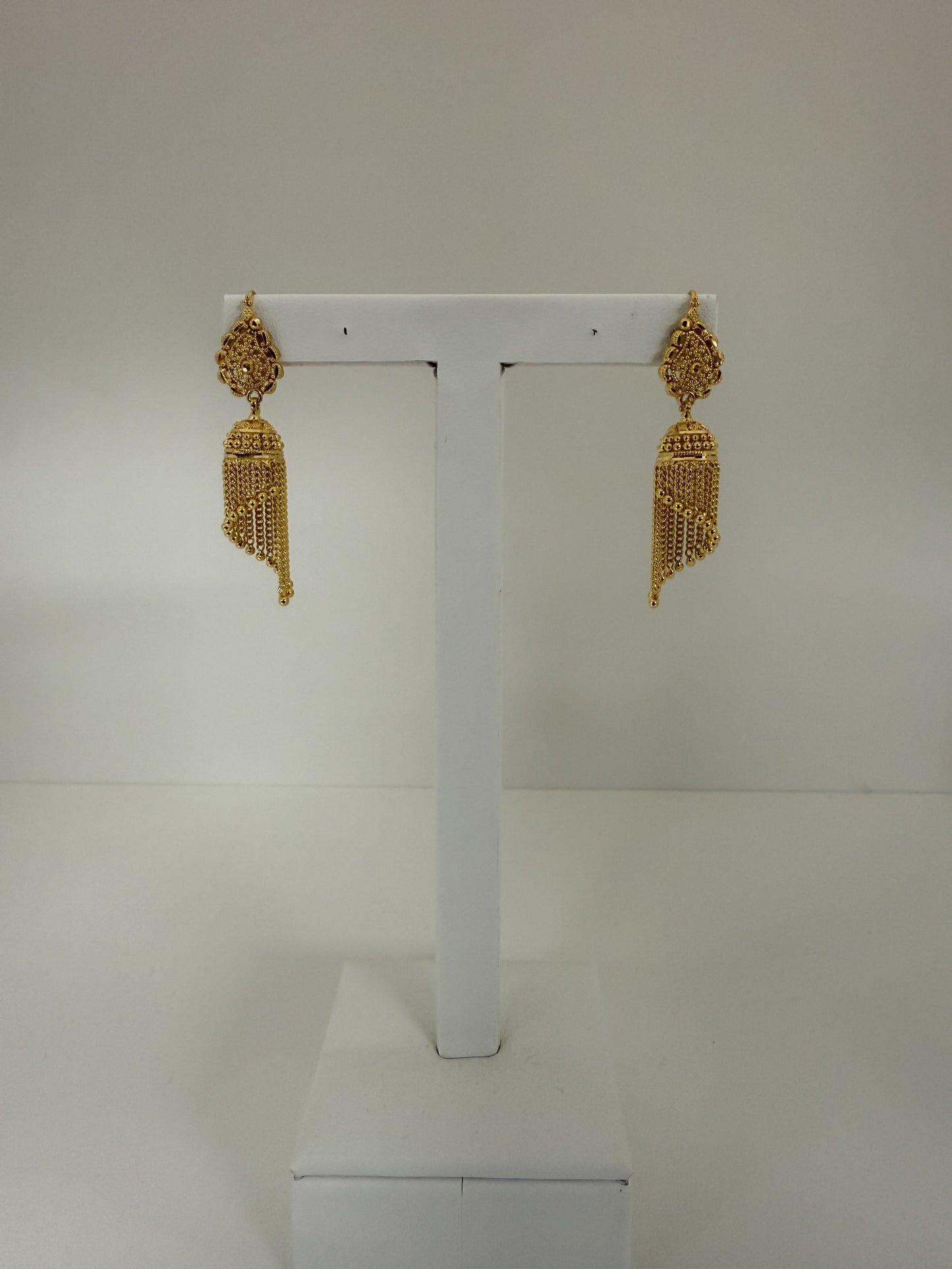 22KT GOLD  EARRINGS  10.1 GM