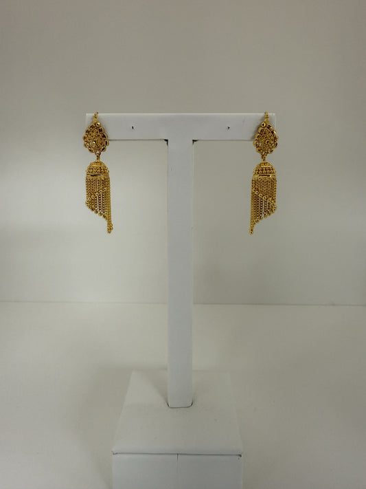 22KT GOLD  EARRINGS  10.1 GM
