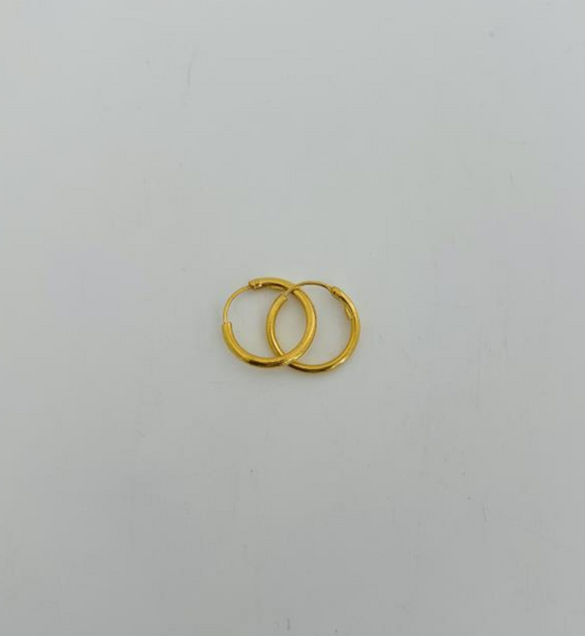 22KT GOLD  EARRINGS  1.4 GM