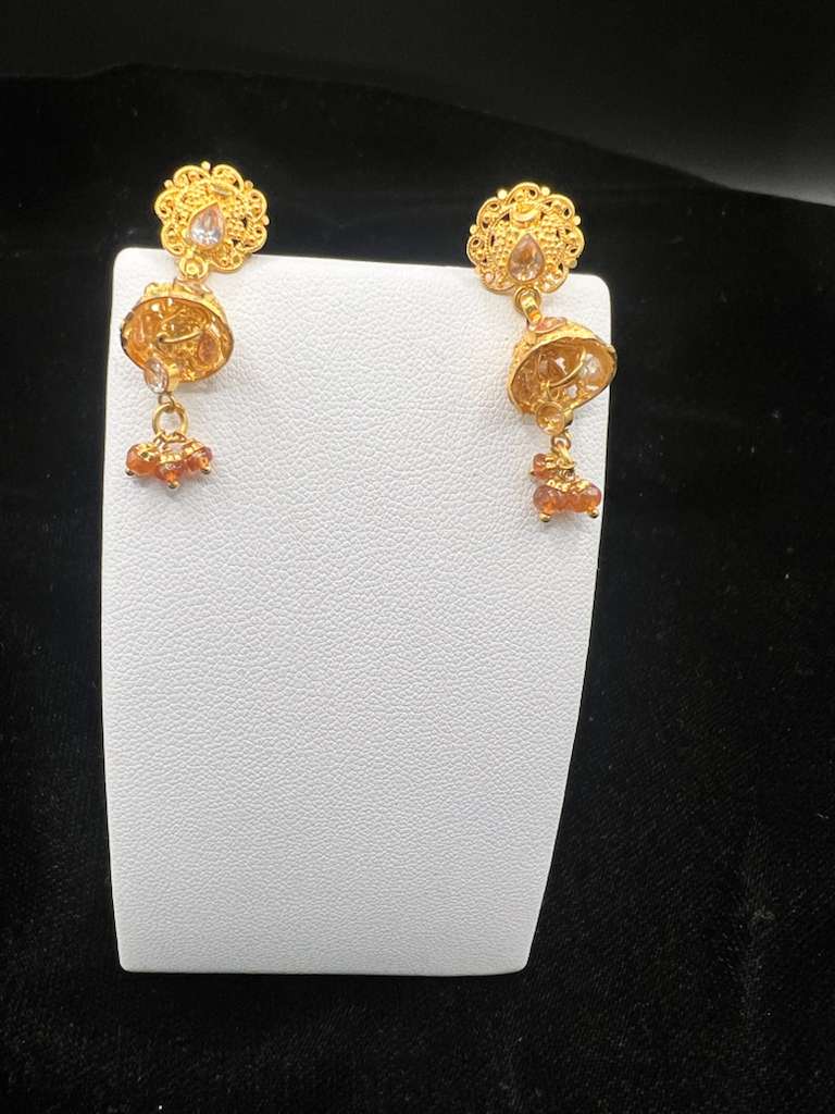 22KT GOLD EARRINGS 7.6GM