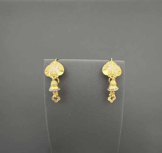 22KT GOLD EARRINGS 3.2GM