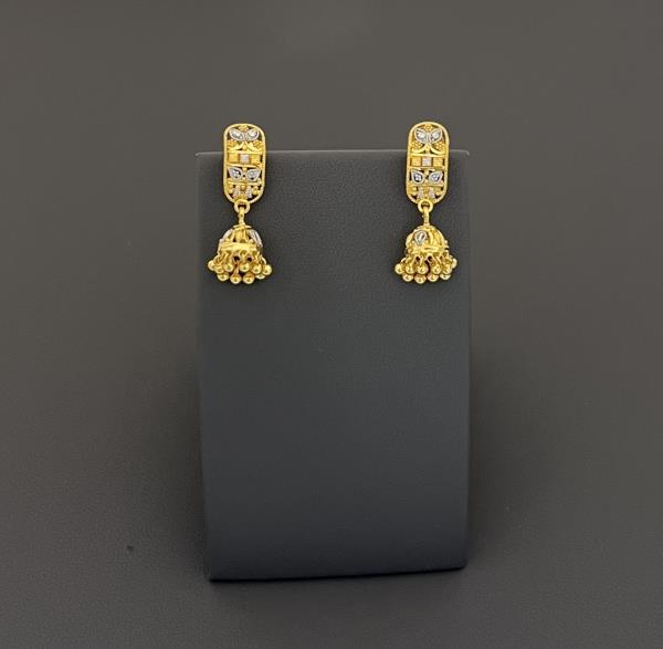 22KT Gold Earrings 6.2GM