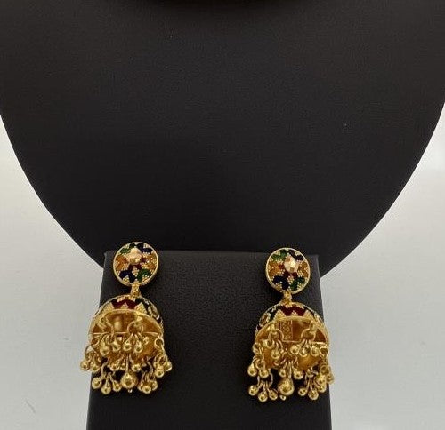 22KT GOLD EARRINGS 17GM