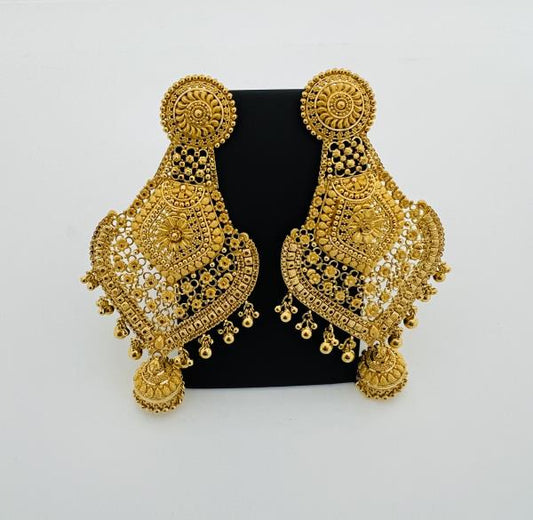 22KT GOLD EARRINGS 43.1GM
