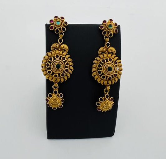 22KT GOLD EARRINGS 20.5GM