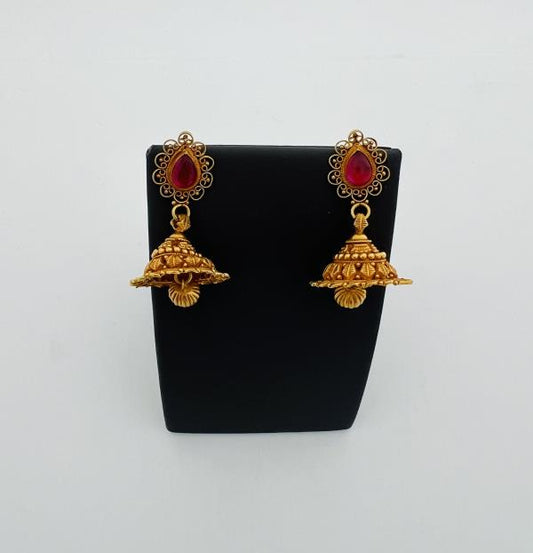 22KT GOLD EARRINGS 9.5GM