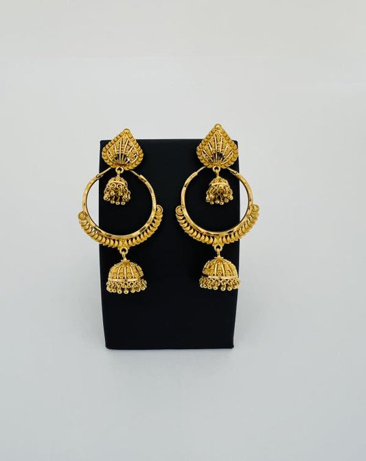 22KT GOLD EARRINGS 18.1GM