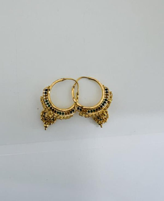 22KT Gold Earrings 7.5GM