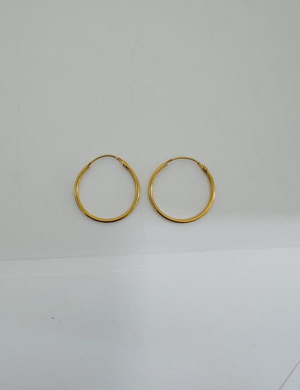 22KT GOLD EARRINGS 2GM