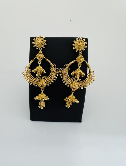 22KT GOLD EARRINGS 19.4GM