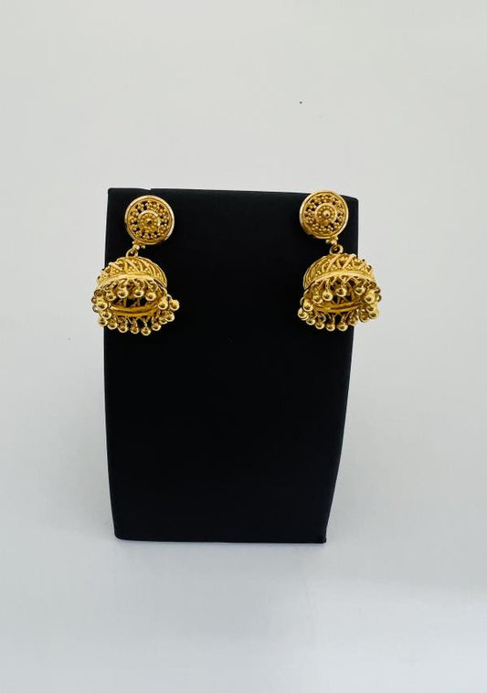 22KT GOLD EARRINGS 10.8GM