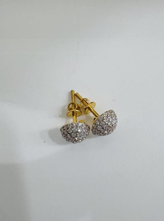 22KT GOLD EARRINGS 2.9GM