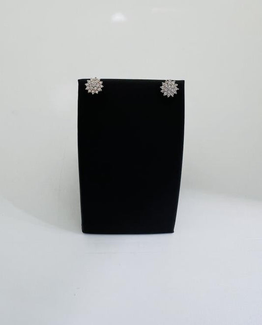 22KT GOLD CZ EARRINGS 2.4GM