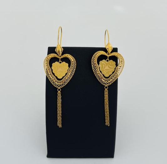 21KT GOLD EARRINGS 4.7GM