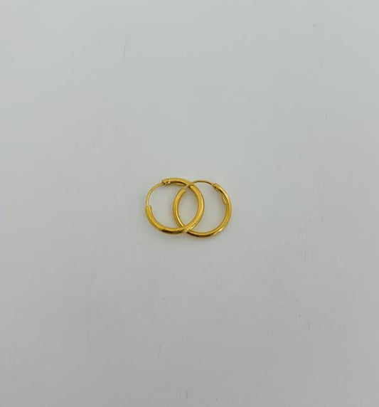 22KT GOLD EARRINGS 2.5GM