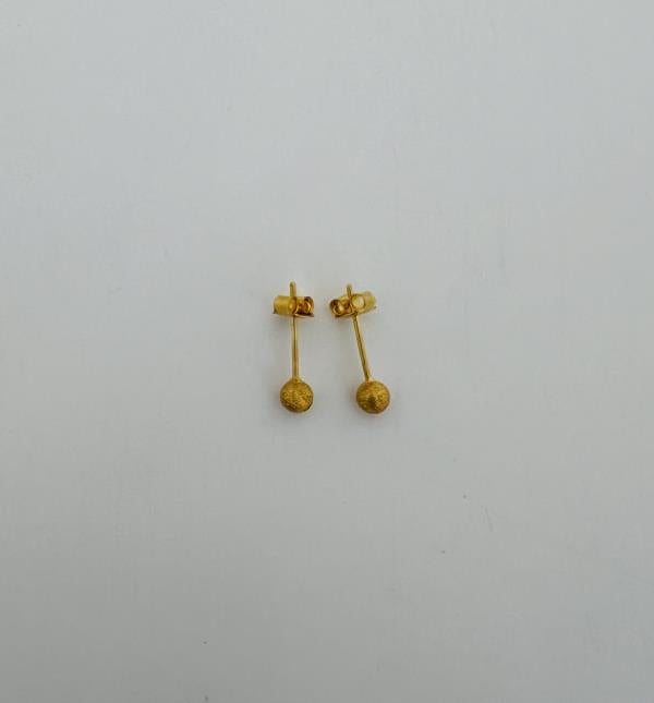 22KT GOLD EARRINGS 1.2GM