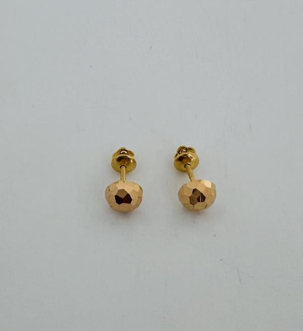 22KT GOLD EARRINGS 1.3GM