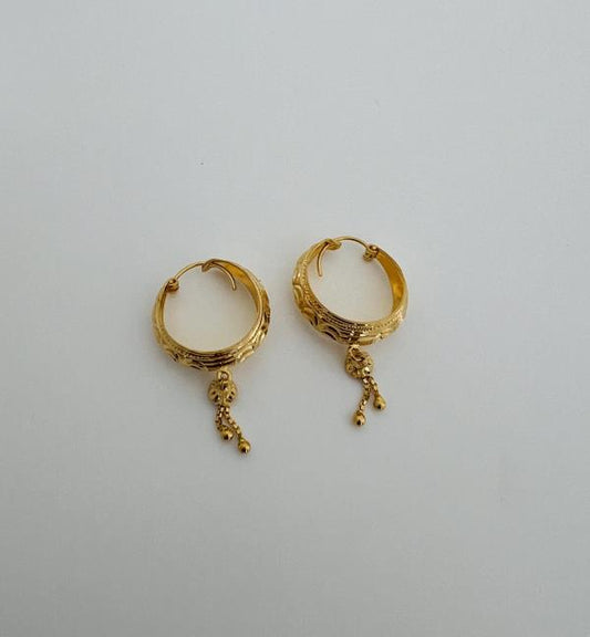 22KT GOLD EARRINGS 4.4GM