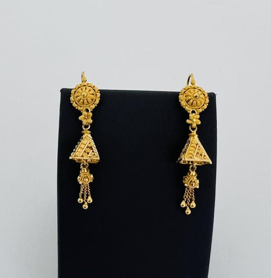 22KT GOLD EARRINGS 7GM