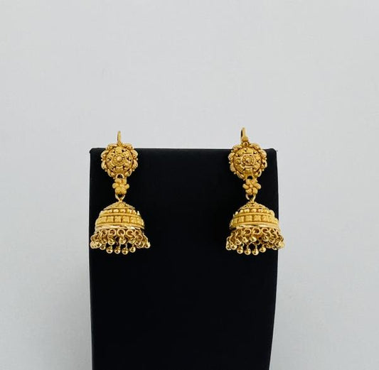 22KT GOLD EARRINGS 8.4GM