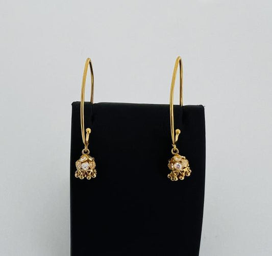 22KT GOLD EARRINGS 5.1GM