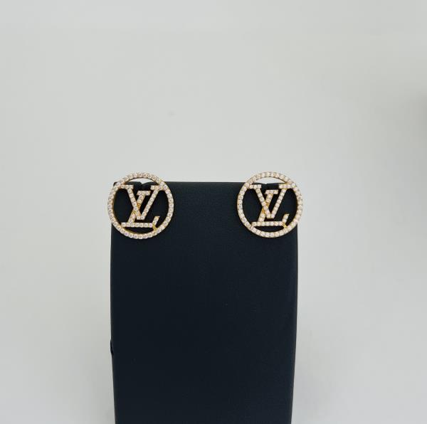 22KT GOLD LOUIS VUITTON EARRINGS 5.9GM