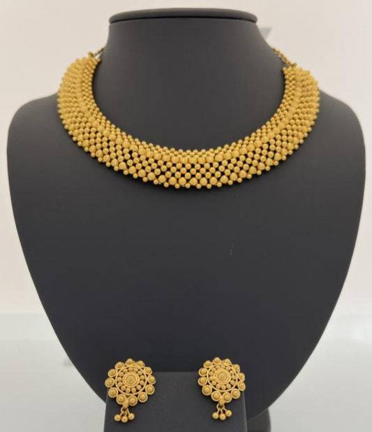 22KT GOLD SET 48.2 GM