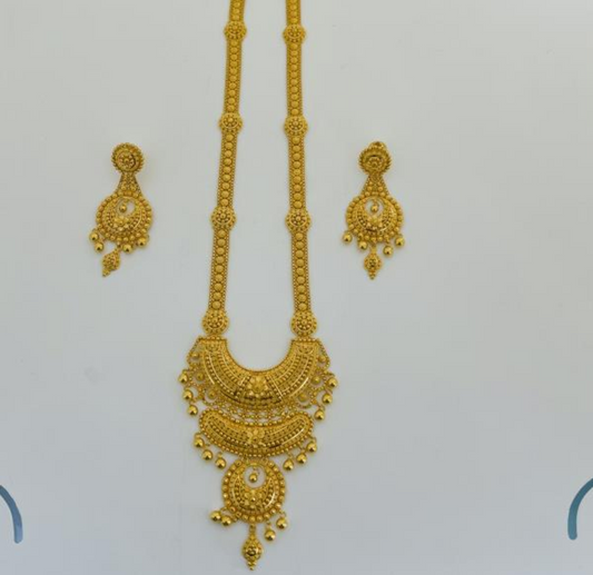 22KT GOLD SET 72.5GM