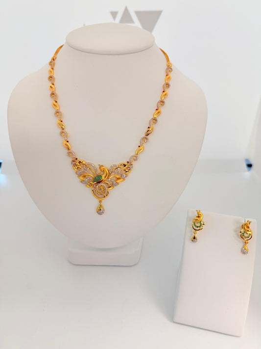 22KT GOLD SET 30.2GM