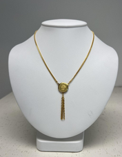 22KT GOLD COIN NECKLACE 8.9GM