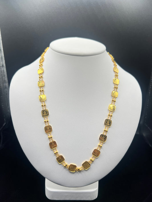 22KT GOLD COIN NEACKLACE 14.1GM