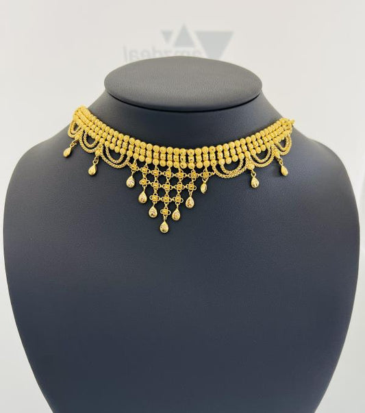 22KT GOLD SET 36.3GM