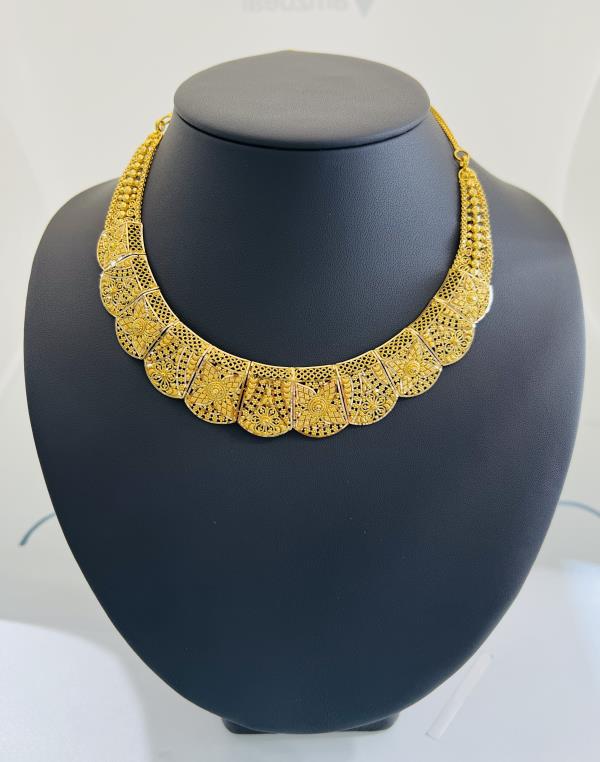 22KT GOLD SET 43.7GM