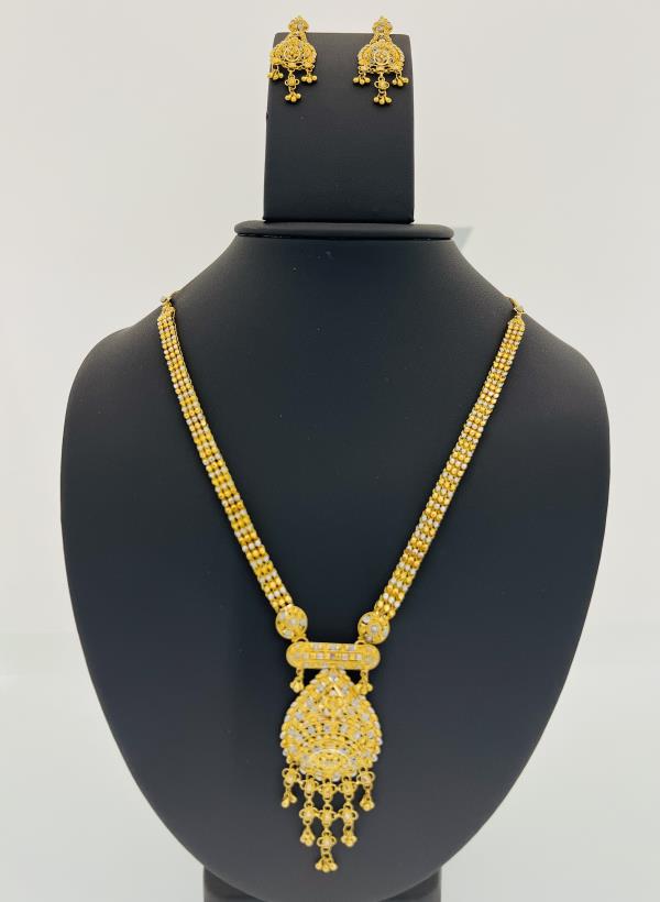 22KT GOLD SET 43.4GM