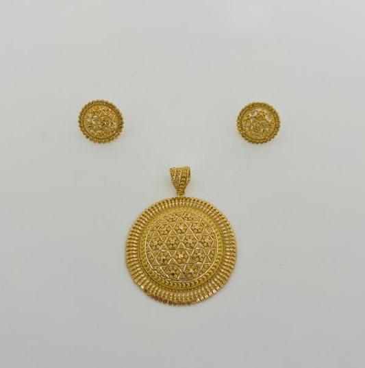 22KT GOLD SET 24.2GM
